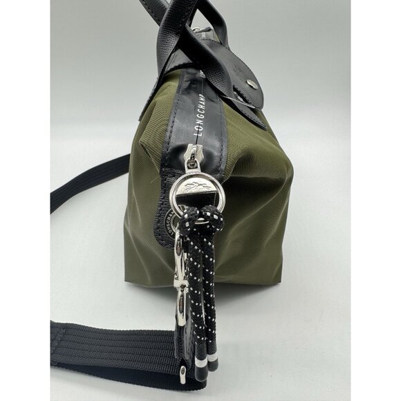 LONGCHAMP Le Pliage Energy L tote handbag crossbody - Olive green - Picture 12 of 15